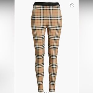 COPY - Burberry Women's Belvoir Vintage Check Jersey Leggings
